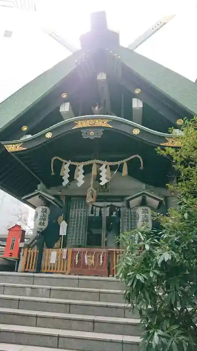 築土神社の本殿・本堂