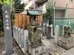 物部神社の狛犬