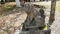野花南神社の狛犬