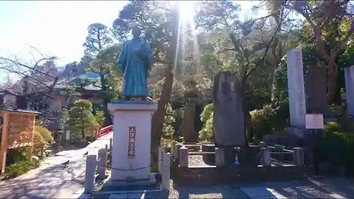 高幡不動尊　金剛寺の像