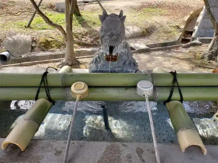 轉法輪寺の手水舎