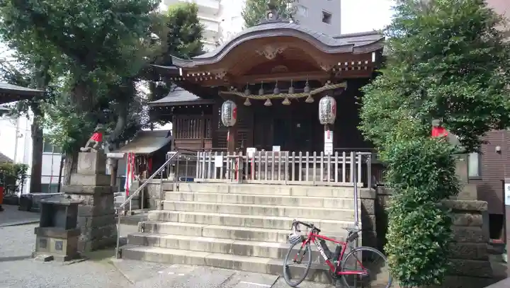池尻稲荷神社の本殿・本堂
