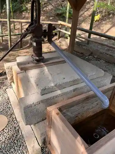 下総国三山　二宮神社の手水舎