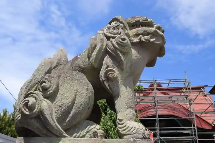 大鏑神社の狛犬