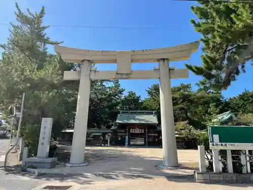 中山神社の鳥居