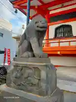 善國寺の狛犬