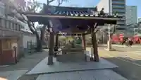 難波神社の手水舎