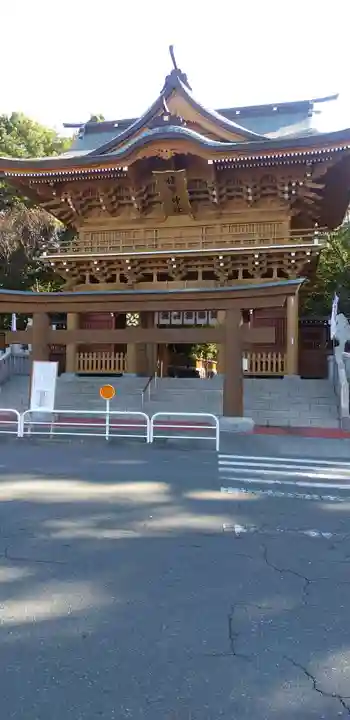 健軍神社の山門・神門