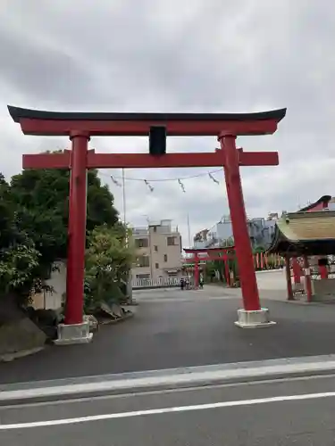 東京羽田 穴守稲荷神社の鳥居