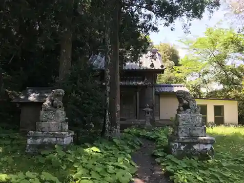 八幡神社の狛犬