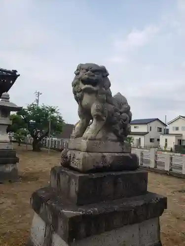 中之宮神社の狛犬