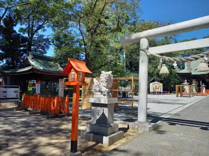 上野総社神社の鳥居