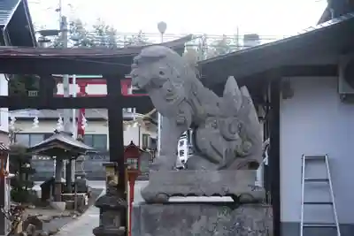 大鏑神社の狛犬