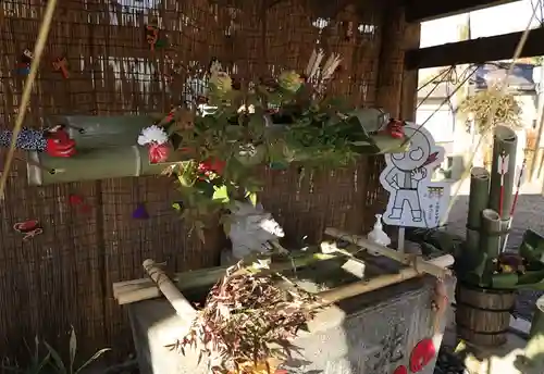 玉田神社の手水舎
