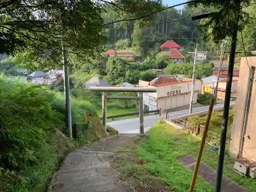 天富神社の景色