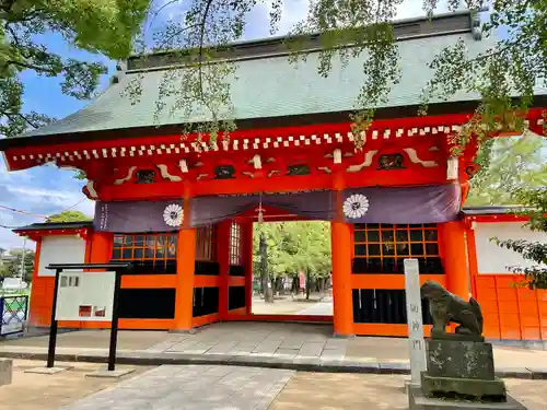 葛飾八幡宮の山門