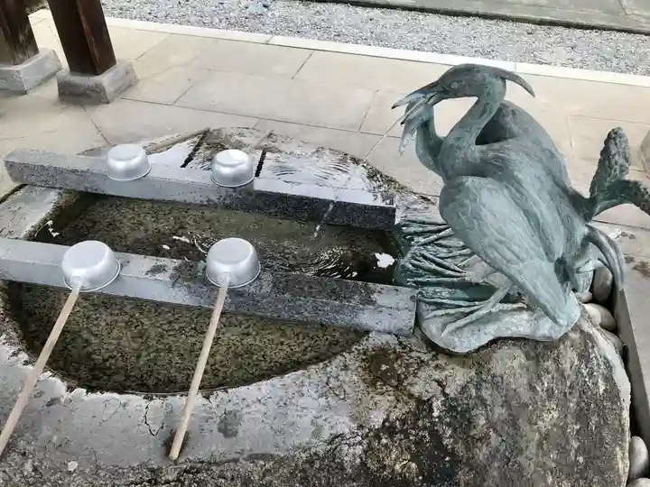 白鷺神社の手水舎