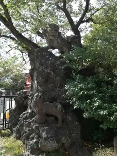 千葉神社の狛犬