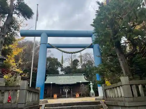 小名浜諏訪神社の鳥居