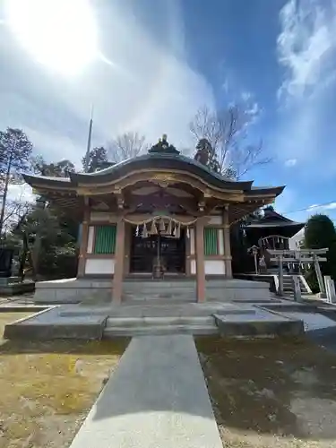 勝田杉山神社の本殿・本堂