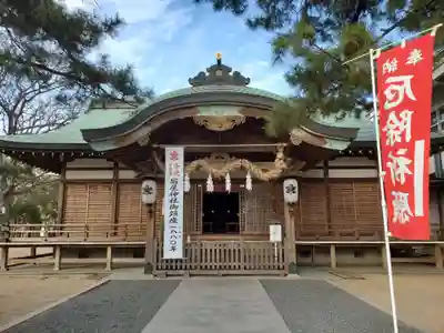 岩屋神社の本殿・本堂