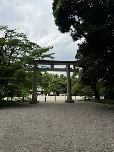 栃木縣護國神社の鳥居