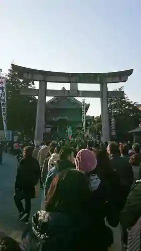 豊川閣　妙厳寺の鳥居