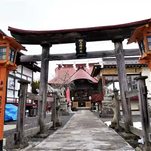 大鏑神社の鳥居