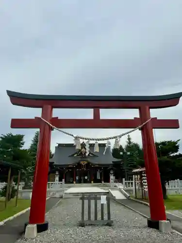 美瑛神社の鳥居