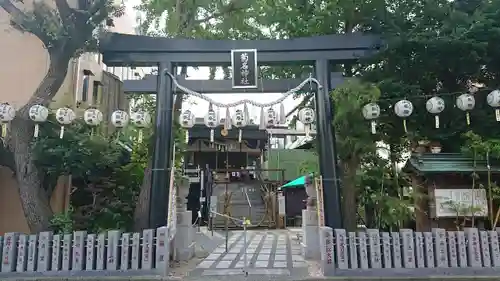 菊名神社の鳥居