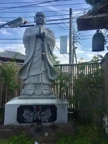 光胤山 大野本光寺の像