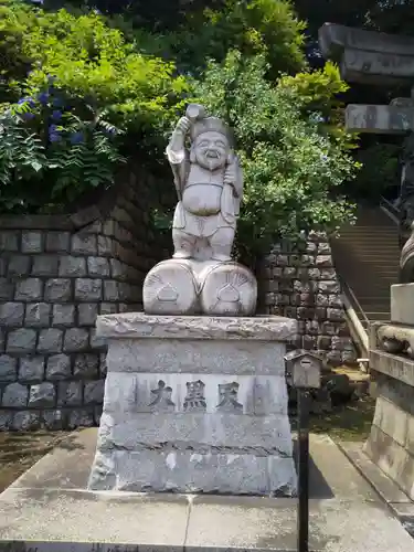 品川神社の像