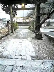 山家神社の鳥居