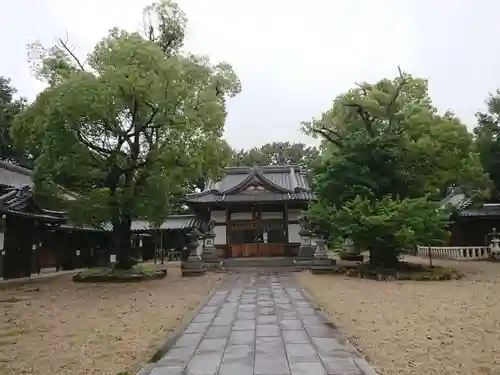八幡社の本殿・本堂