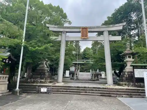 針綱神社の鳥居