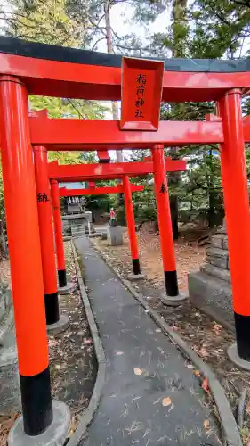 富良野神社の鳥居