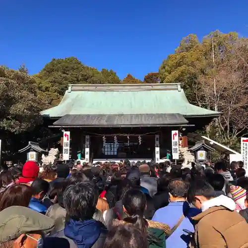 宇都宮二荒山神社の初詣