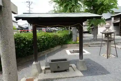 筑紫津神社の手水