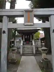 鎧神社の鳥居