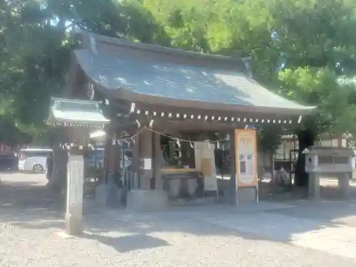真清田神社の手水舎