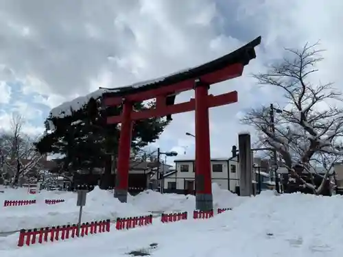 盛岡八幡宮の鳥居