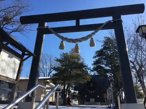 小野幌神社の鳥居