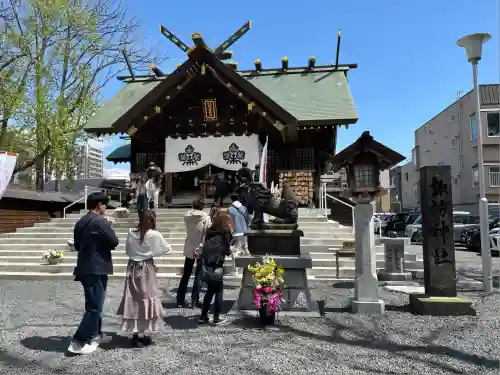 札幌諏訪神社の本殿・本堂