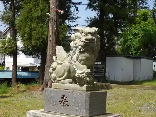 甲神社の狛犬