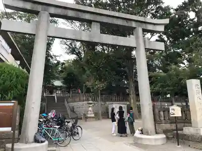 北澤八幡神社の鳥居