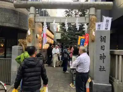 朝日神社のお祭り