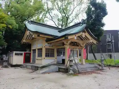 小木田神社の本殿・本堂