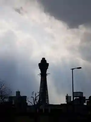 安居神社の周辺