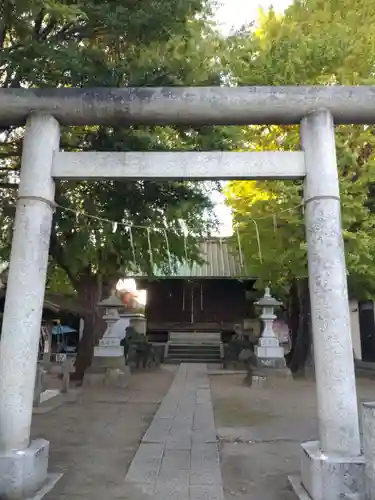 本塩豊受神社の鳥居