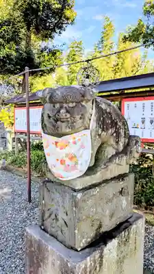 菊田神社の狛犬